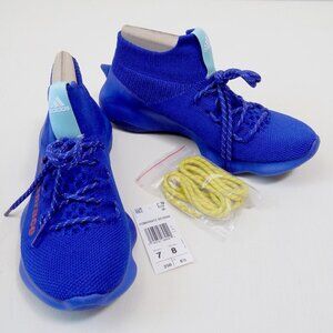 new! Adidas Humanrace Sichona Pharrell Williams primeknit lace up sock shoe